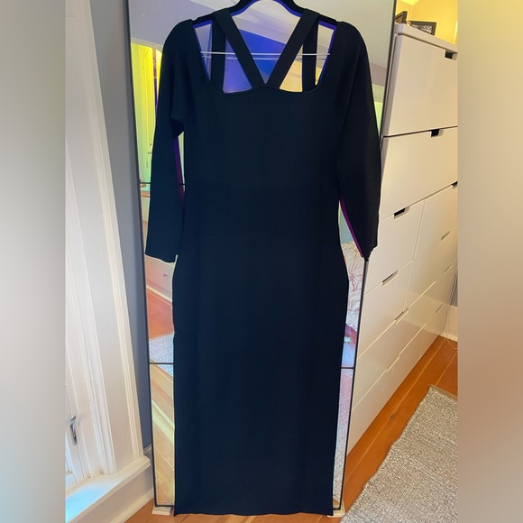 NWT Anthro Little Black Dress - Picture 6 of 11